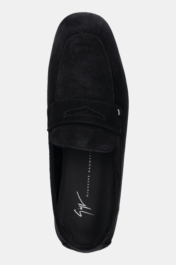 Mokasini iz semiša Giuseppe Zanotti Rupert črna EU50021.001