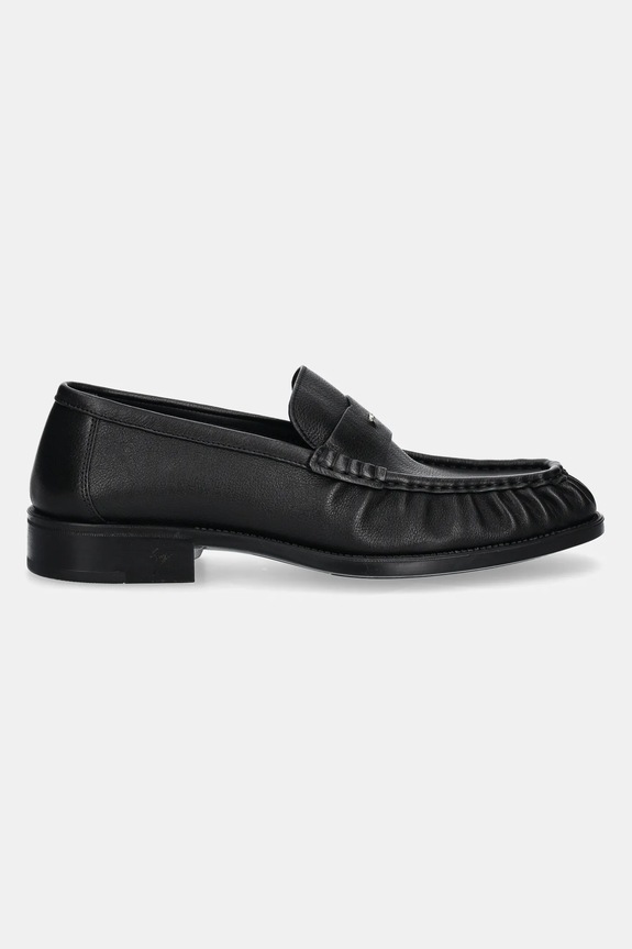 Usnjeni mokasini Giuseppe Zanotti Sorrento IU40001.011 črna SS25