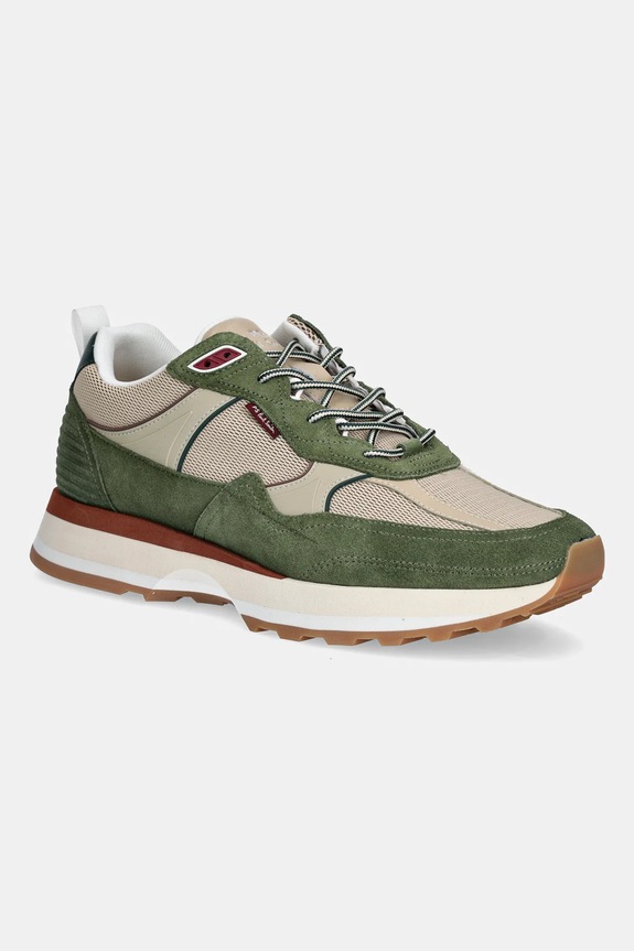 PS Paul Smith sneakers Banks piele întoarsă verde M2S.BNK07.PSUE