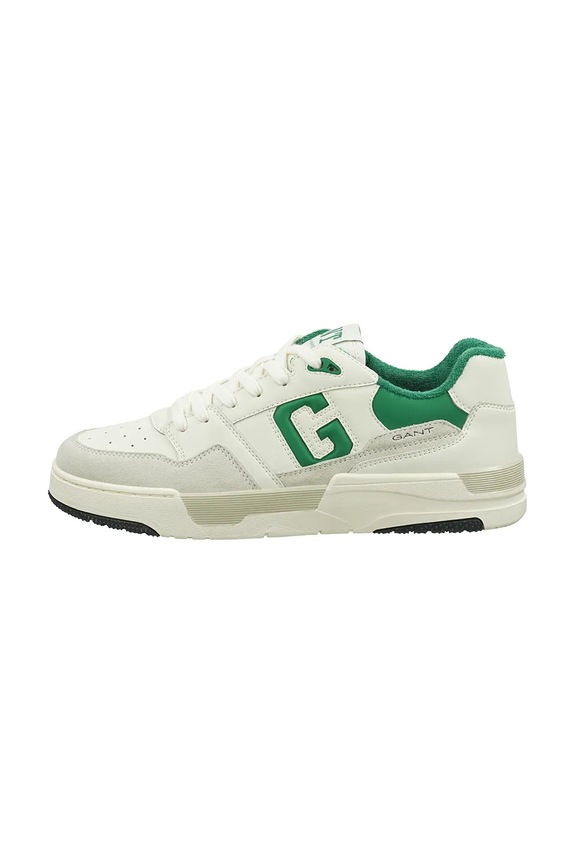 Gant sneakersy skórzane Brookpal skóra zamszowa biały 30633853.G247