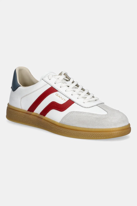 Gant sneakersy Cuzmo skóra zamszowa biały 30633860.G238