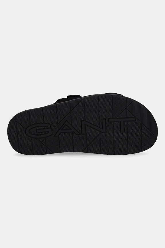 Παντόφλες σουέτ Gant Fairfo 30631863.G00 μαύρο