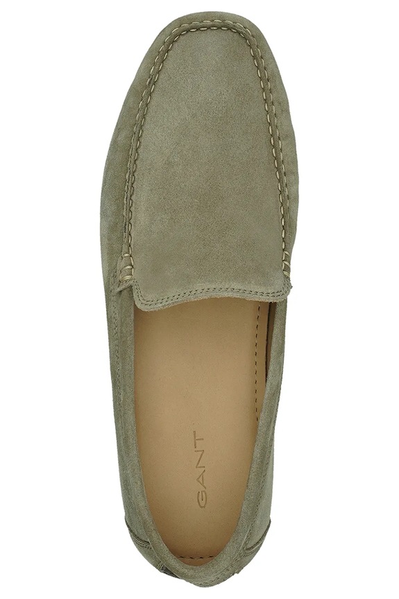 Замшеві мокасини Gant Wilmon 30633914.G183 бежевий