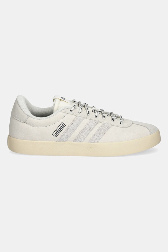Σουέτ sneakers adidas VL Court 3.0 JP5296 μπεζ SS25