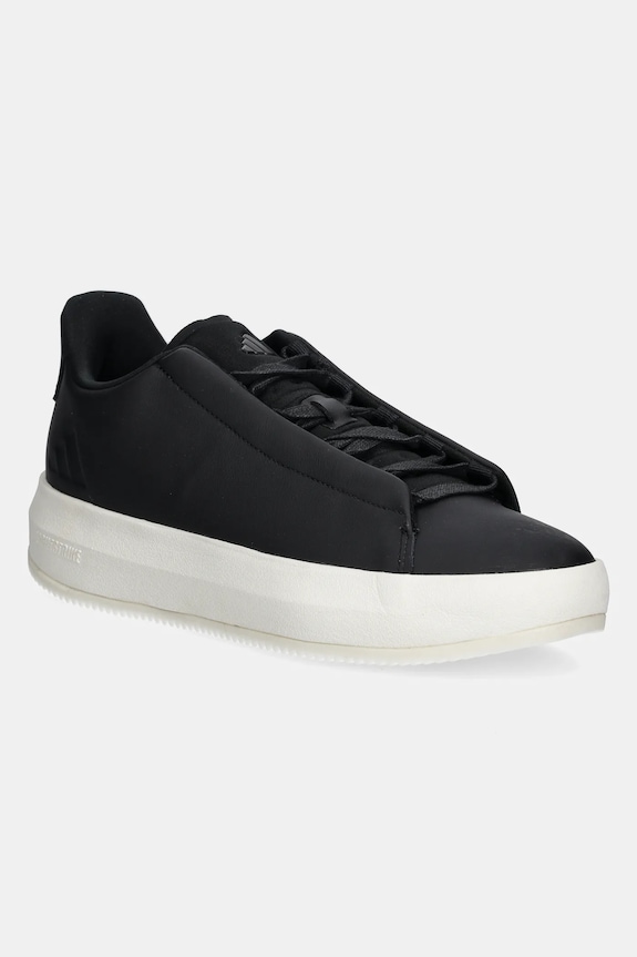 adidas sneakersy skórzane Acesmash tekstylny czarny JQ2301