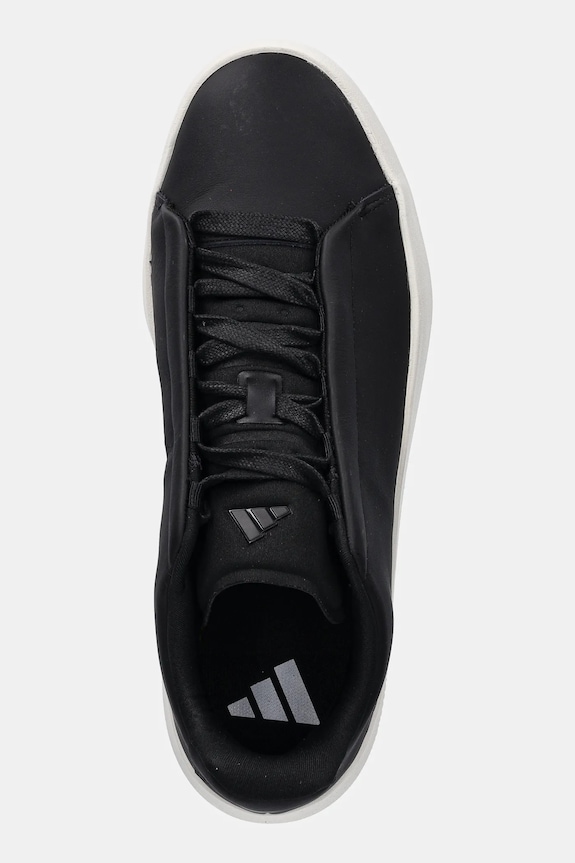 adidas sneakersy skórzane Acesmash czarny JQ2301