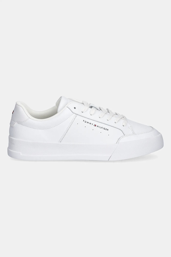 Tommy Hilfiger sneakersy TH COURT MIX LTH FM0FM05489 biały SS25