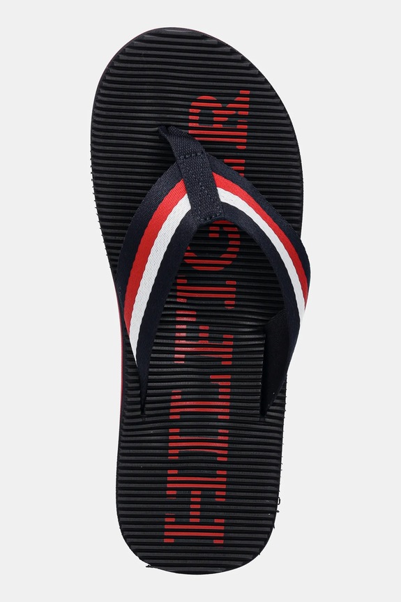 Tommy Hilfiger japonki MASSAGE HILFIGER BEACH SANDAL granatowy FM0FM05443