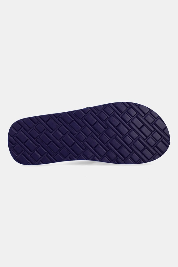Tommy Hilfiger japonki HILFIGER NYC BEACH SANDAL FM0FM05437 granatowy
