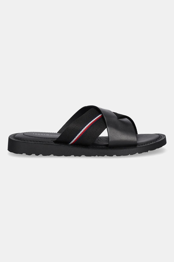Tommy Hilfiger papucs CORE HILFIGER LH CRISS C SANDAL FM0FM05415 fekete SS25
