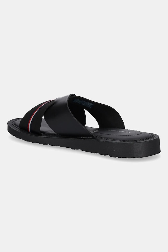 Cipők Tommy Hilfiger papucs CORE HILFIGER LH CRISS C SANDAL FM0FM05415 fekete