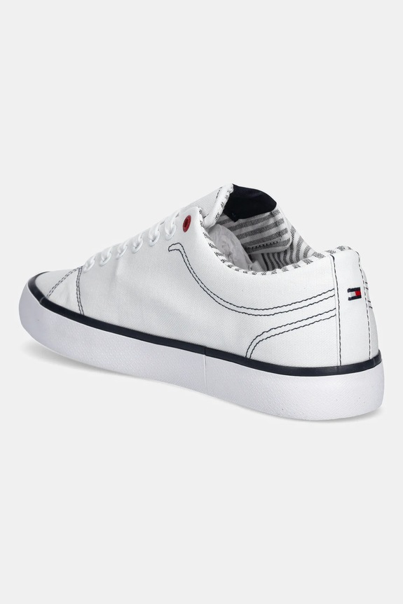 Scarpe Tommy Hilfiger scarpe da ginnastica TH HI VULC LOW CORE ITHACA FM0FM05397 bianco