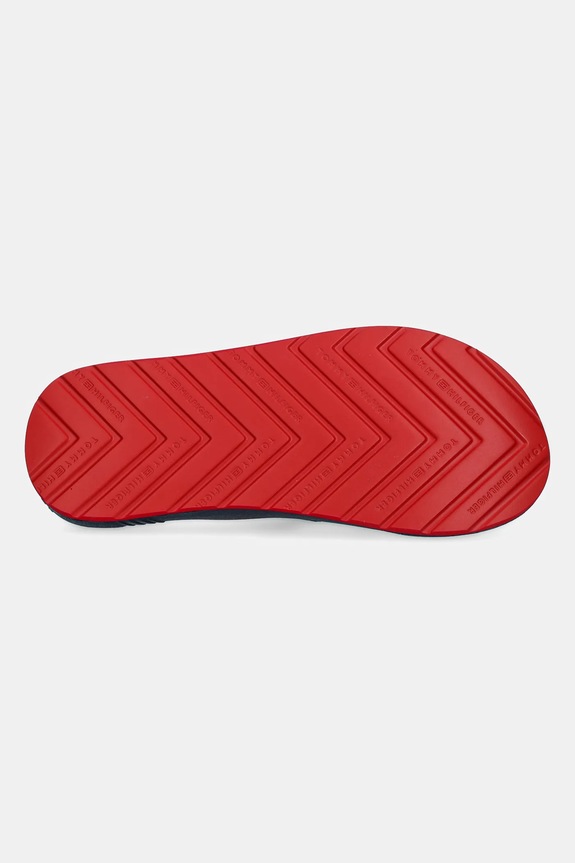 Tommy Hilfiger șlapi MOLDED HILFIGER BEACH SANDAL FM0FM05361 bleumarin