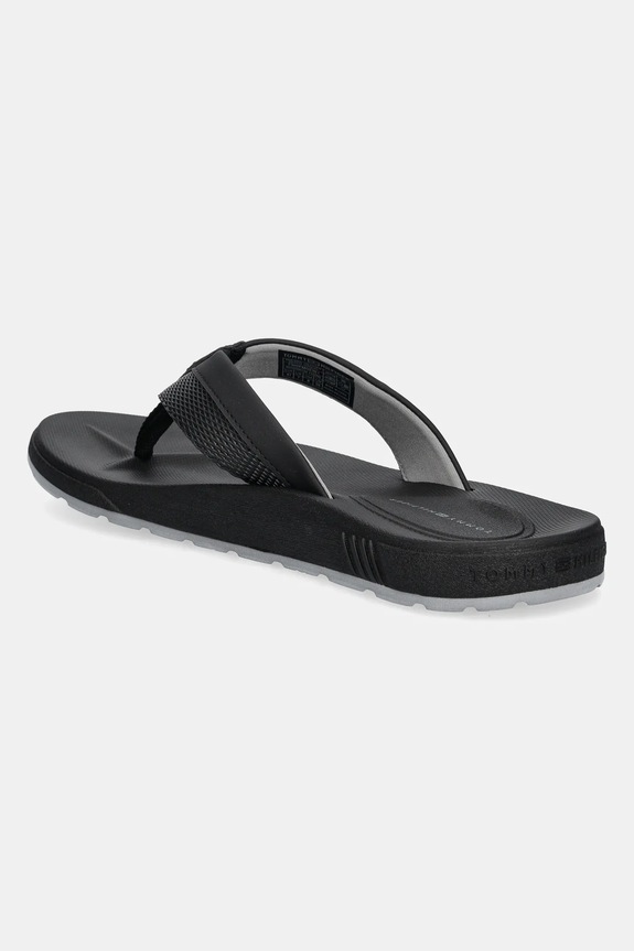 Încălțăminte Tommy Hilfiger șlapi MOLDED HILFIGER BEACH SANDAL FM0FM05361 negru