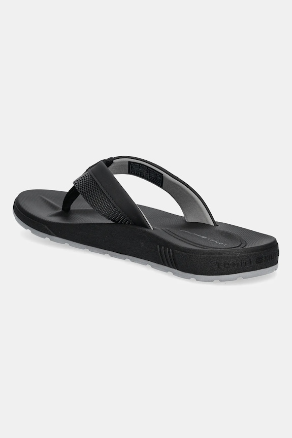 Încălțăminte Tommy Hilfiger șlapi MOLDED HILFIGER BEACH SANDAL FM0FM05361 negru