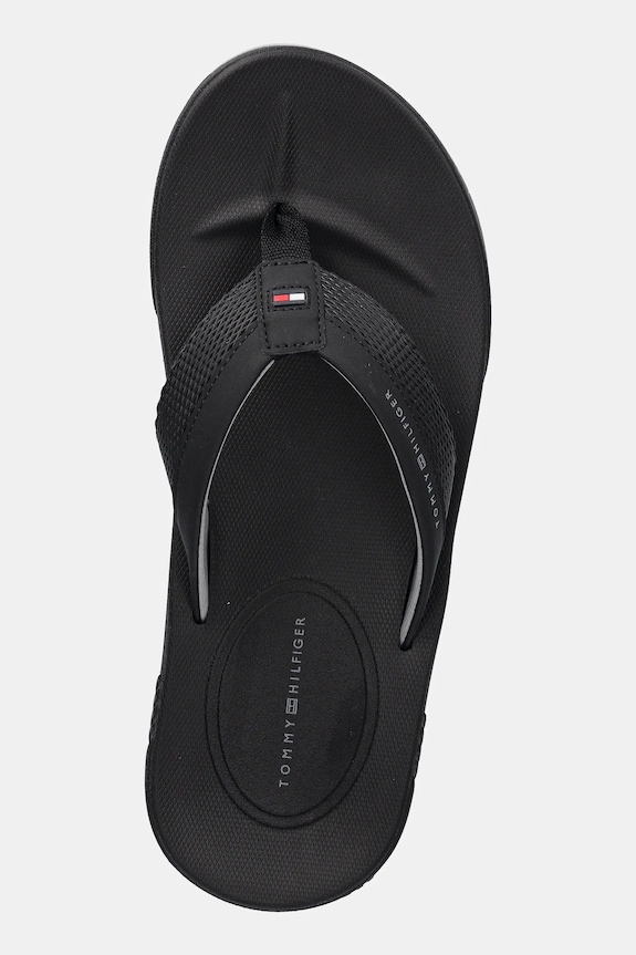Tommy Hilfiger șlapi MOLDED HILFIGER BEACH SANDAL negru FM0FM05361