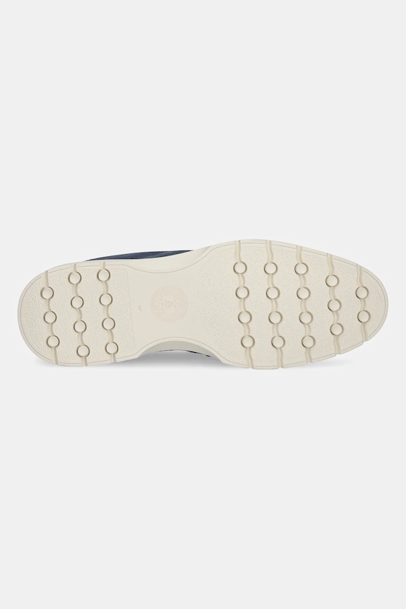Barbour mokasyny zamszowe Carty MFO0797BL72 granatowy