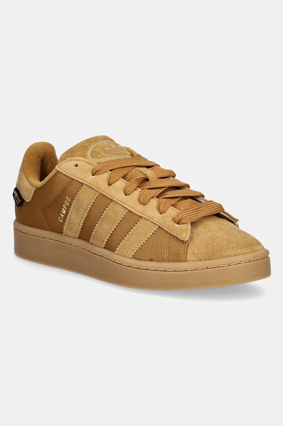 Tenisice adidas Originals Campus 00s brušena koža smeđa JH7605
