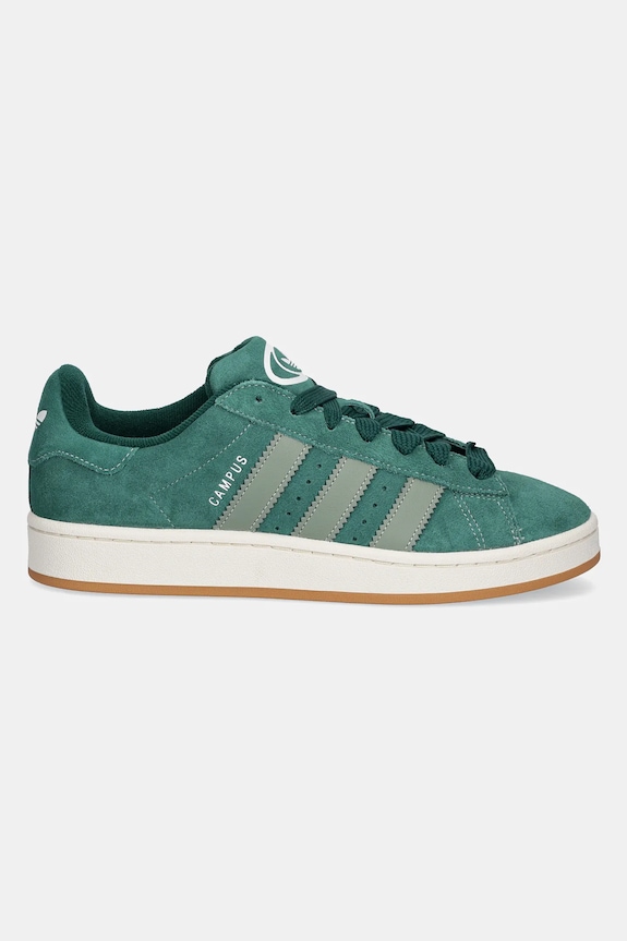 Semišové tenisky adidas Originals Campus 00s JH8794 zelená SS25