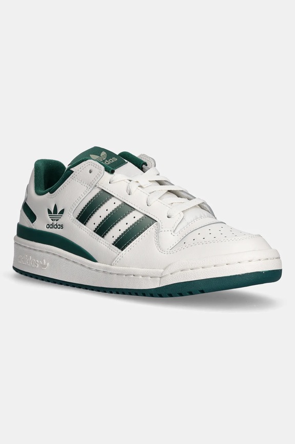 Kožne tenisice adidas Originals Forum Low niska bež JI3265