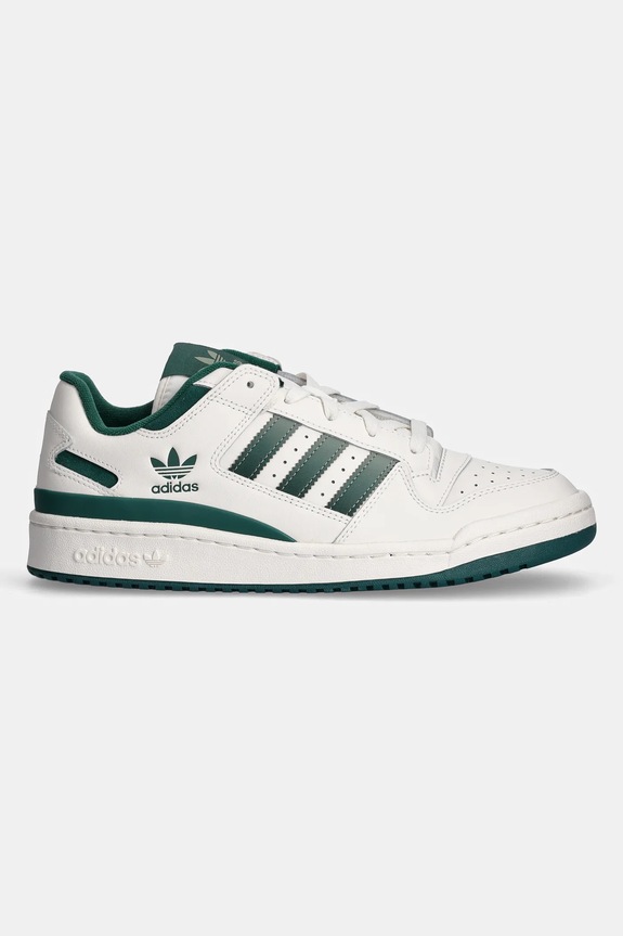 Kožne tenisice adidas Originals Forum Low JI3265 bež SS25