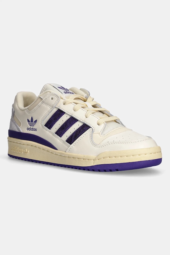 Tenisky adidas Originals Forum LOW usňová koža béžová JI3268