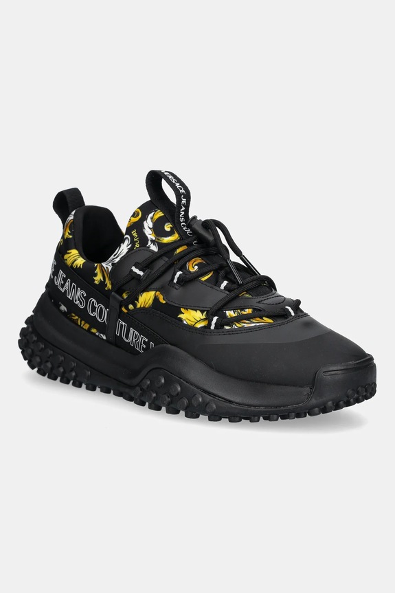 Tenisky Versace Jeans Couture textilný čierna 78YA3SN2.ZSC68.G89