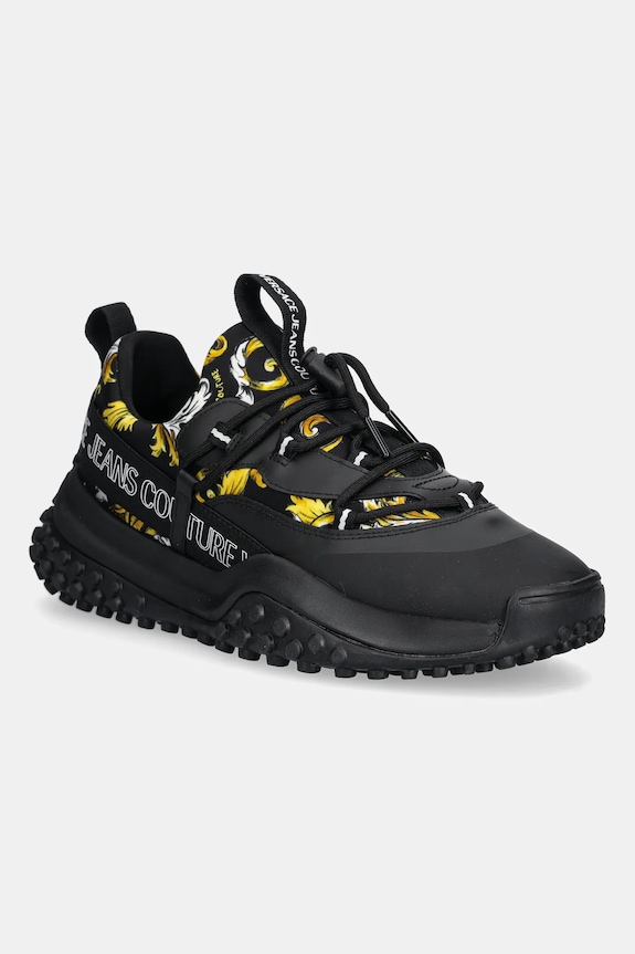Tenisky Versace Jeans Couture textilný čierna 78YA3SN2.ZSC68.G89