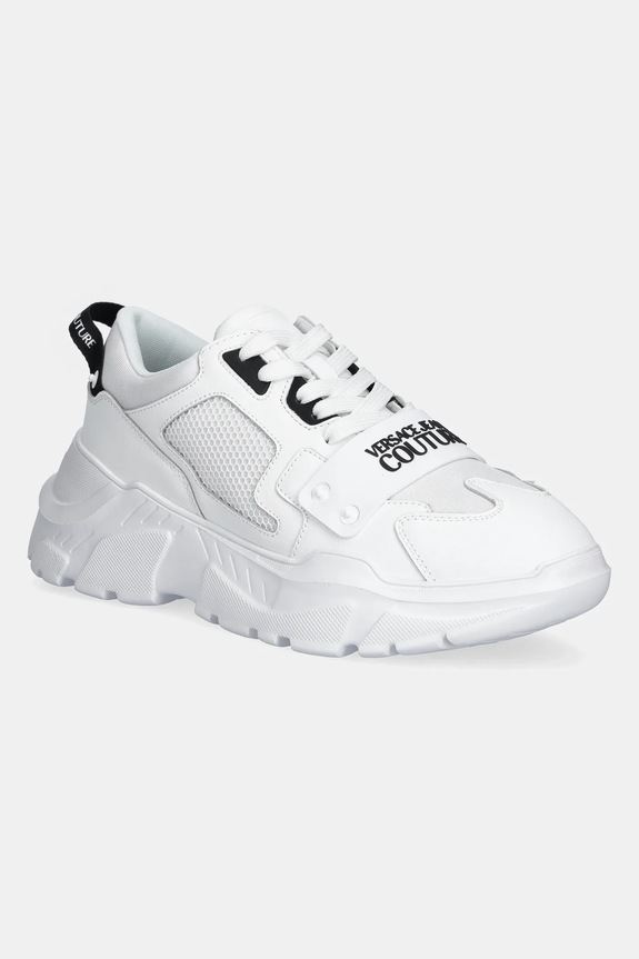 Versace Jeans Couture sneakers imitatie de piele alb 78YA3SC4.ZSC55.003