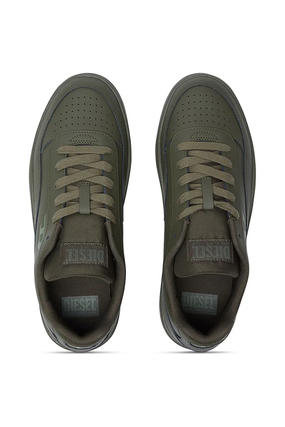 Δερμάτινα sneakers Diesel S-Tracker-D Low πράσινο Y03608.P5576.T7433