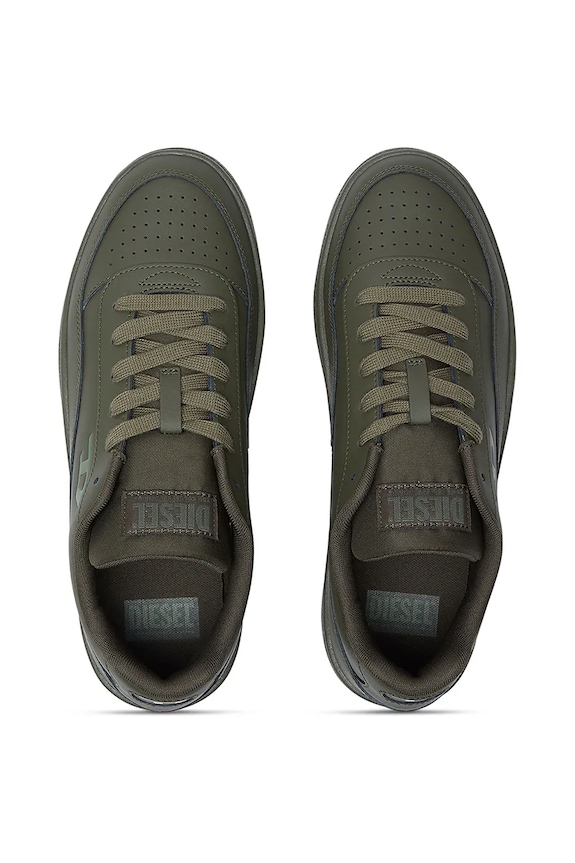Δερμάτινα sneakers Diesel S-Tracker-D Low πράσινο Y03608.P5576.T7433