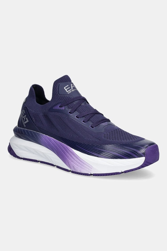 EA7 Emporio Armani sneakers tessile blu navy XK377.X8X176