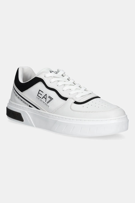 EA7 Emporio Armani sneakersy imitacja skóry licowej biały XK374.X8X173