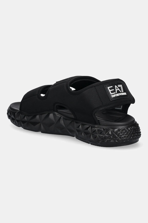 Boty Sandály EA7 Emporio Armani XK449.XBR004 černá
