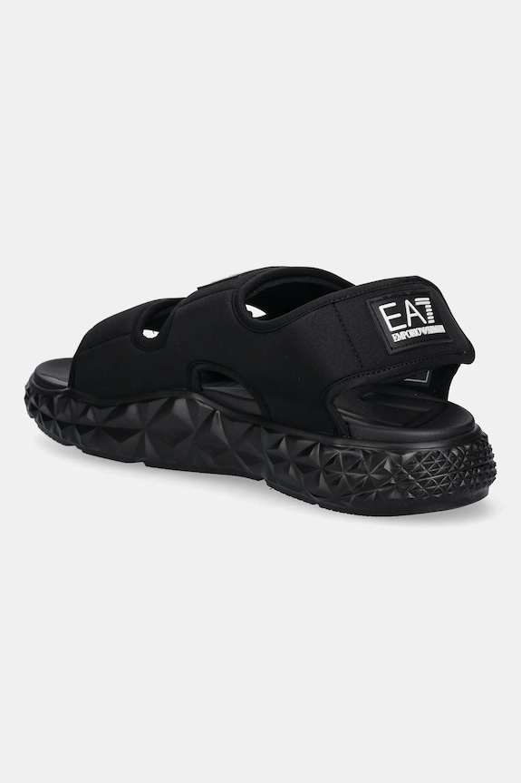 Boty Sandály EA7 Emporio Armani XK449.XBR004 černá