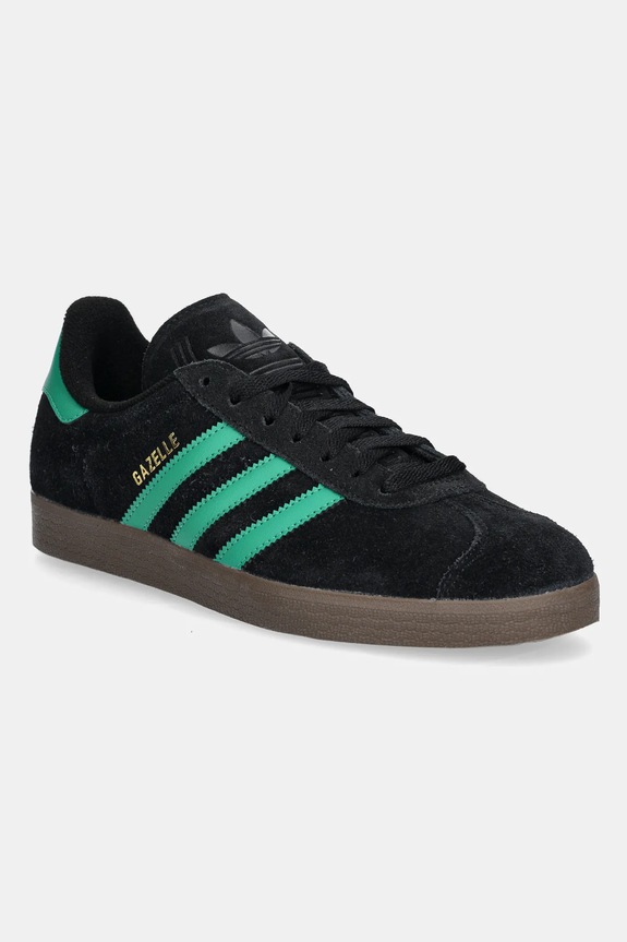adidas Originals velúr sportcipő Gazelle szintetikus fekete JH5394