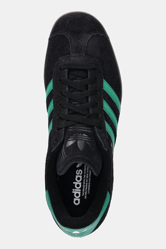 adidas Originals velúr sportcipő Gazelle fekete JH5394