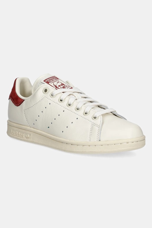 adidas Originals sneakersy skórzane Stan Smith skóra zamszowa beżowy JH9715