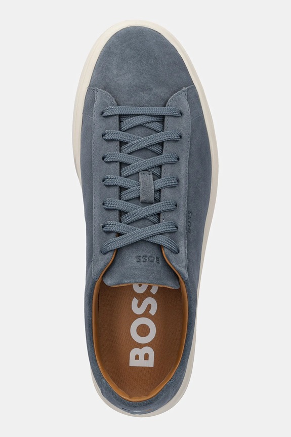 Σουέτ sneakers BOSS Kieran μπλε 50541868.460