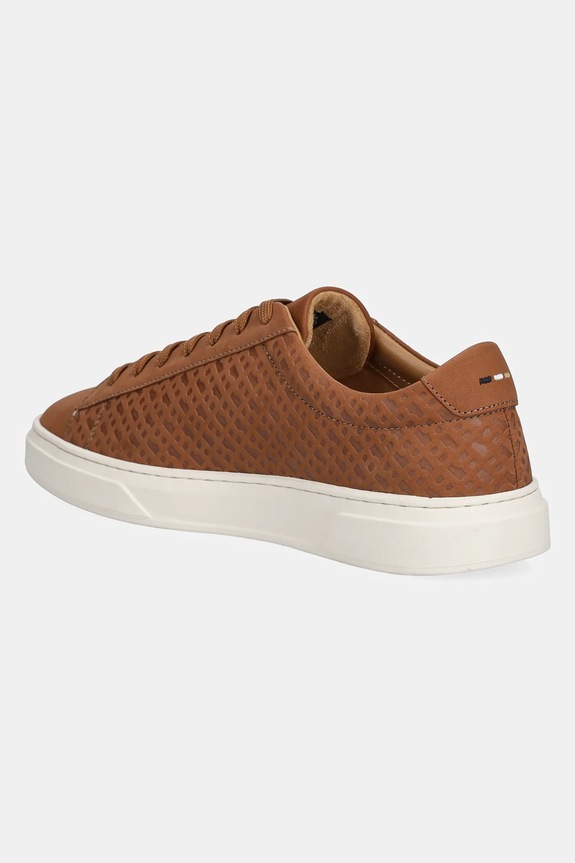 Obuwie BOSS sneakersy zamszowe Kieran 50542092.212 brązowy