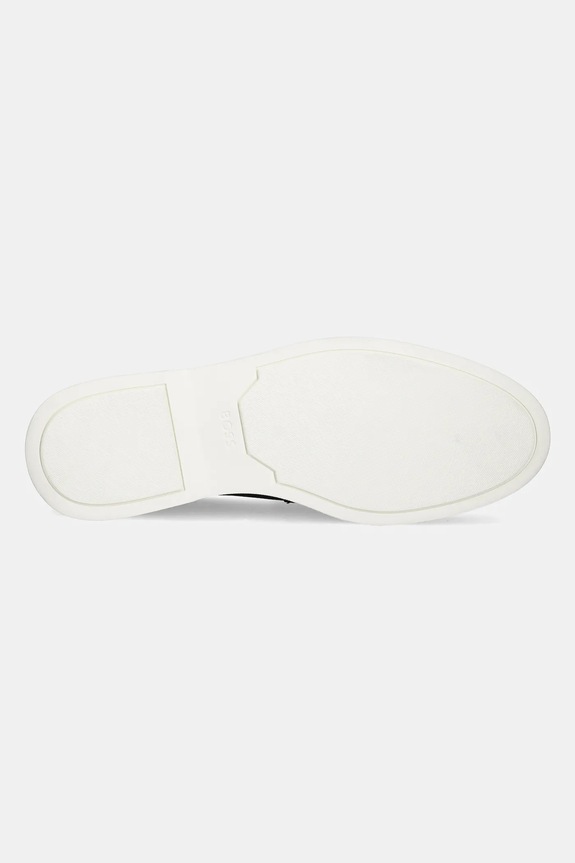 BOSS velúr mokaszin Sienne 50541738.001 fekete