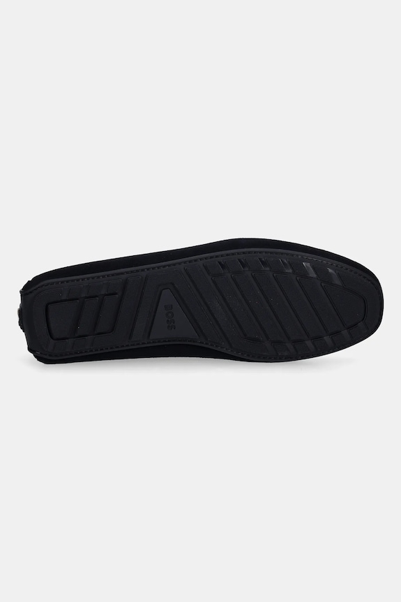 BOSS mocasini din piele intoarsa Noel 50541750.401 bleumarin