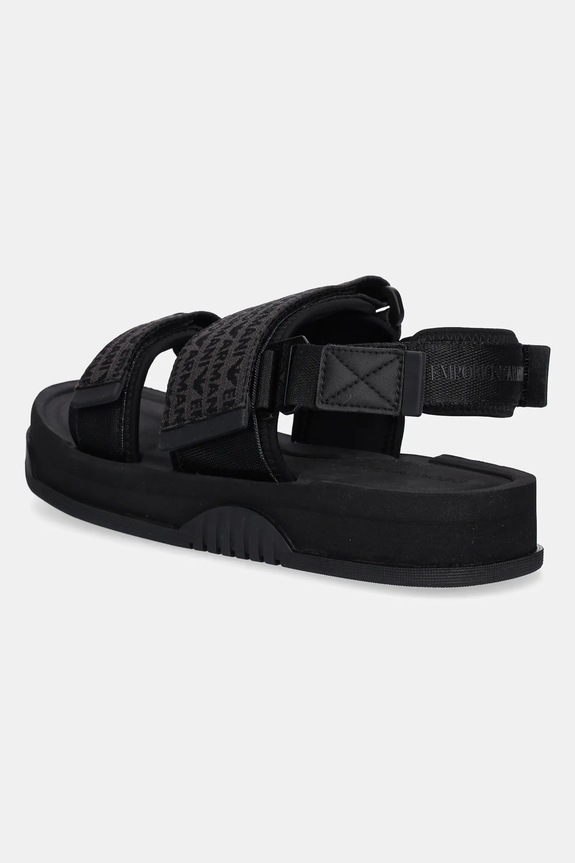 Încălțăminte Emporio Armani sandale X4P141.XR343.K001 negru