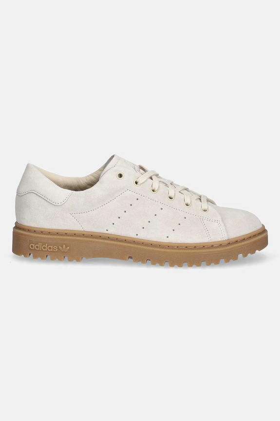 adidas Originals sneakers din piele intoarsă Stan Smith Freizeit JH7411 bej SS25