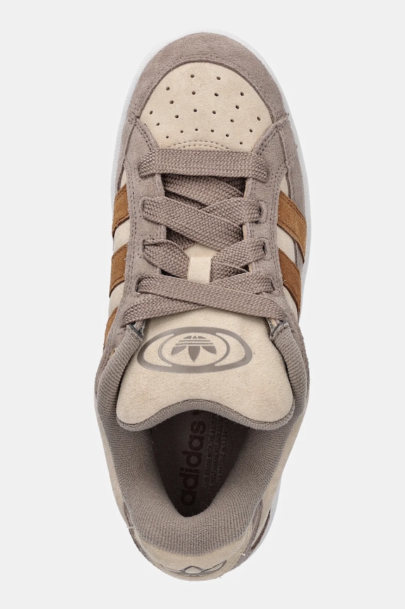 Замшеві кросівки adidas Originals Campus 00S Beta бежевий JI3160
