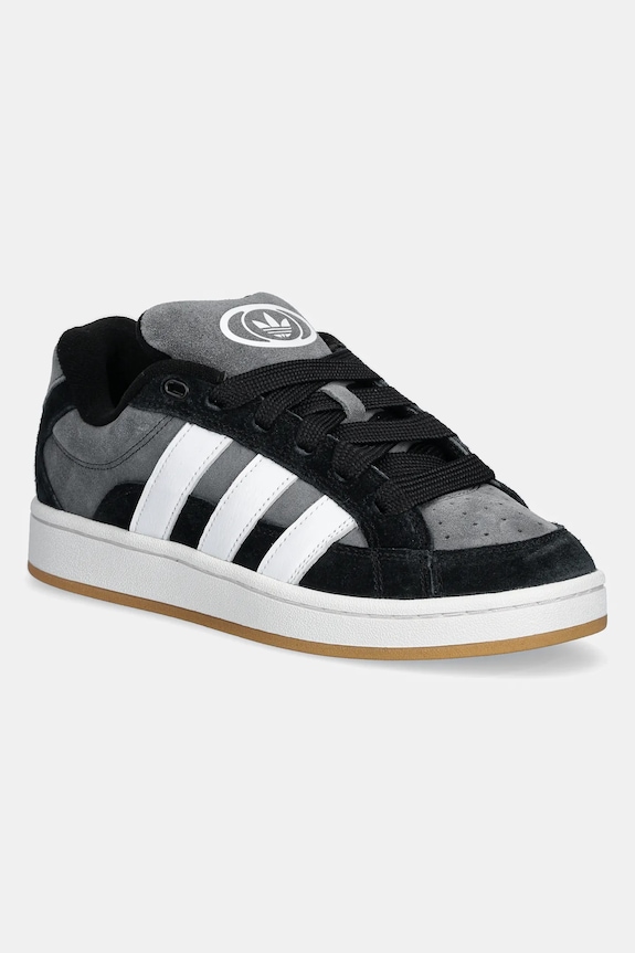 Велурени маратонки adidas Originals Campus 00S Beta текстилен черен JR2462