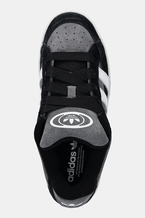 Велурени маратонки adidas Originals Campus 00S Beta черен JR2462