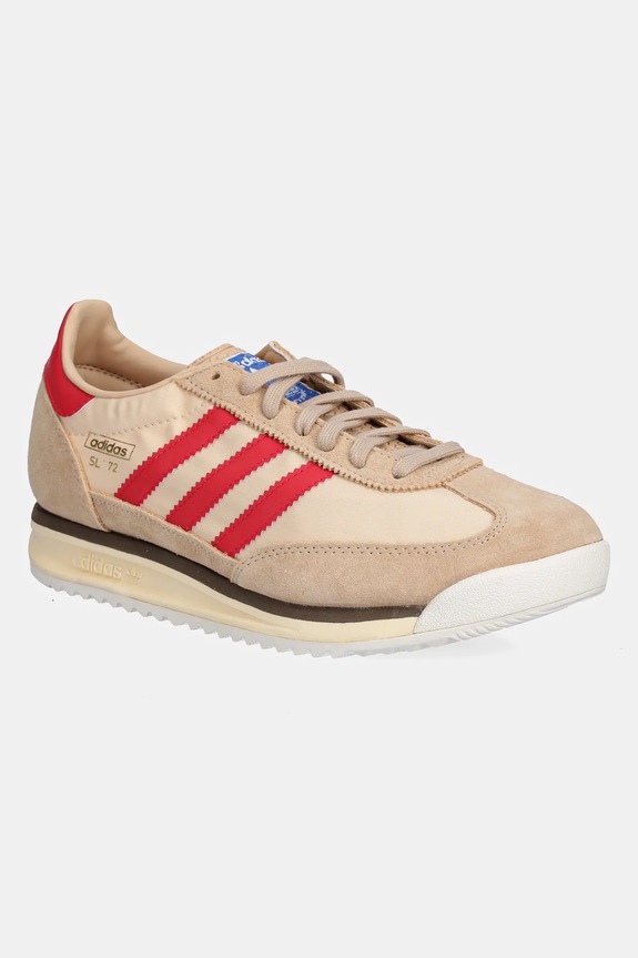 Tenisice adidas Originals Sl 72 RS brušena koža bež JS0749
