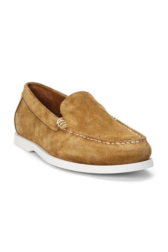 Polo Ralph Lauren mocasini din piele întoarsă Merton Vnetn 803961293003.270 maro SS25
