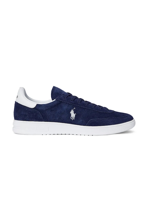 Polo Ralph Lauren suede sneakers Bedford Pp low navy 809961180002.410